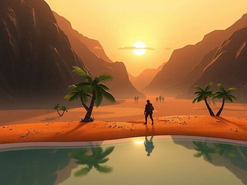 Goa Sands Explorer community event showing players collaborating